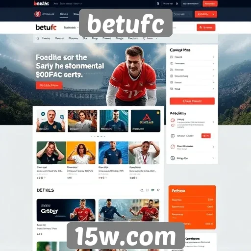 Mudanças no design do site betufc